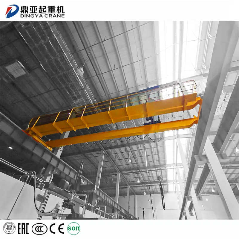 Dy Customized 3ton 6m Double Girder European Wire Rope Hoist Bridge Crane