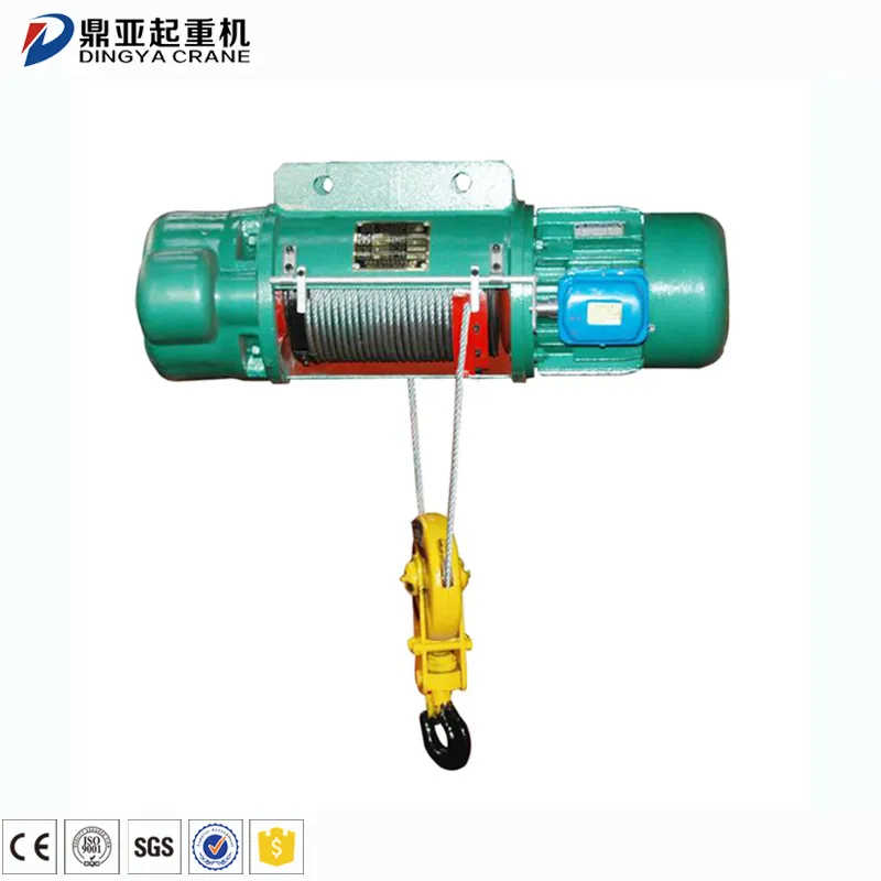 Dy Best Selling 3t14m Electric Wire Rope Hoist Small