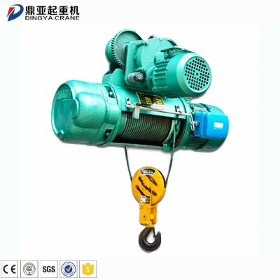 Dy High Quality 1ton 9m Wire Rope Pulling Hoist Price