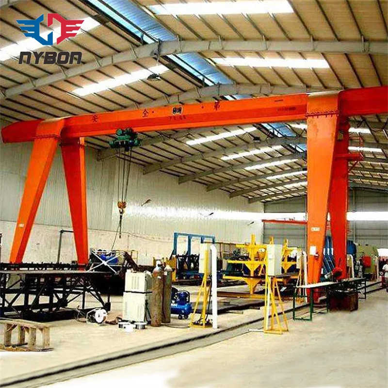 Indoor Single Girder Ganrry Crane with Remote Control