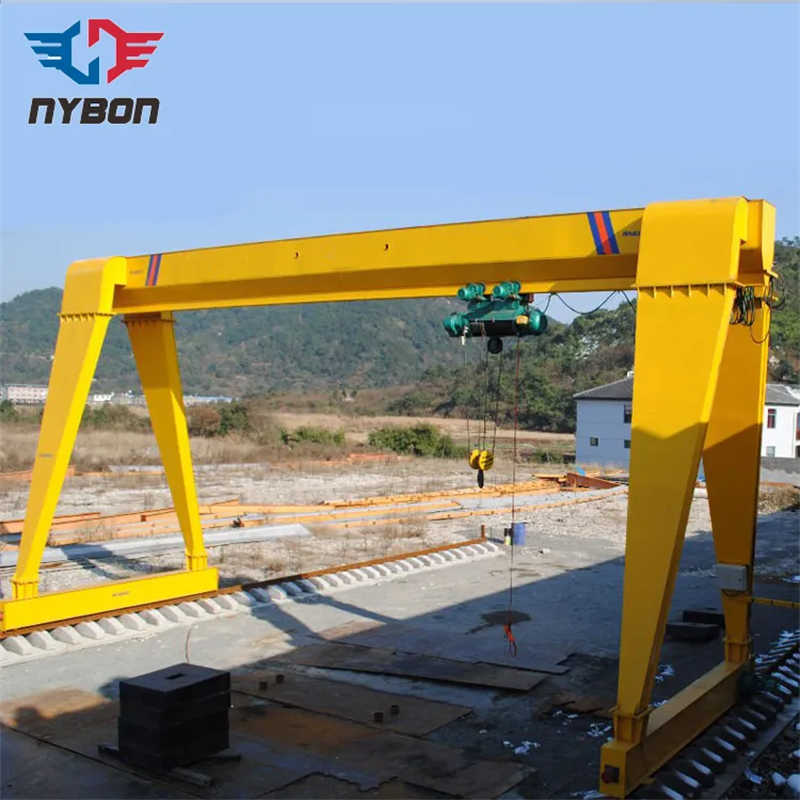 NYBON Ce ISO Certified Mh Type Single Girder Gantry Crane