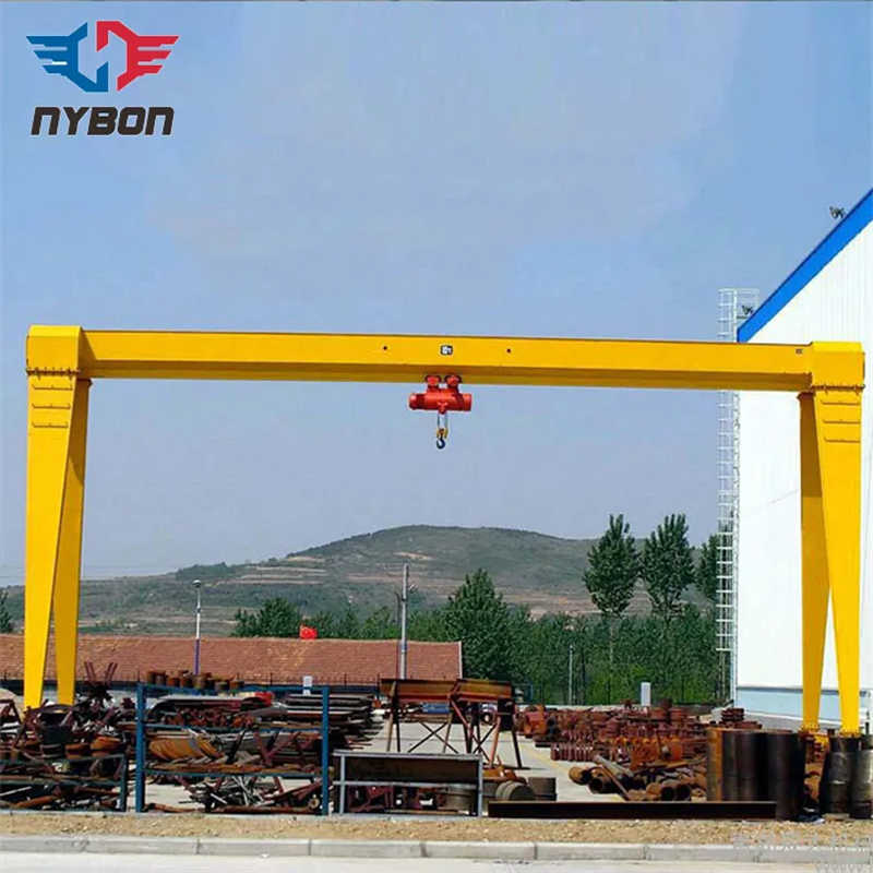 NYBON Ce ISO Certified Mh Type Single Girder Gantry Crane