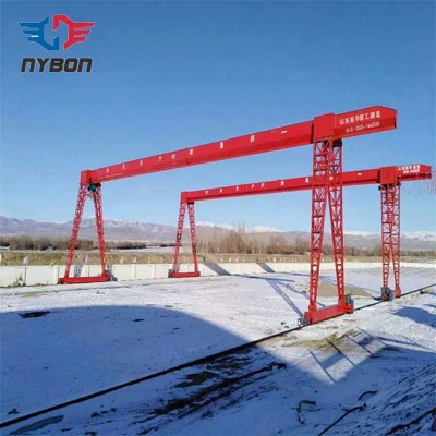 Mh Model Electric Hoist Single Girder Gantry Crane 10 Ton