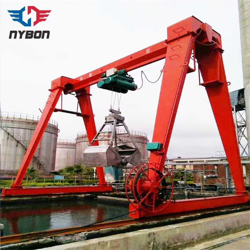 Mh Model Electric Hoist Single Girder Gantry Crane 10 Ton