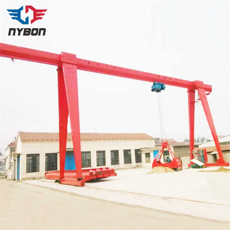 Mh Model Electric Hoist Single Girder Gantry Crane 10 Ton