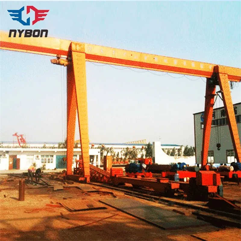 Mh Model Electric Hoist Single Girder Gantry Crane 10 Ton