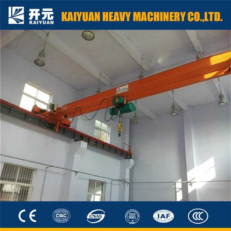 10t-7.5m~30m Single Girder Electric Hoist Overhead Crane for Users