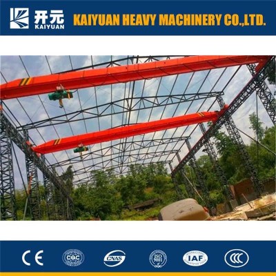 1 Ton Elecric Hoist Single Girder Overhead Crane for Users