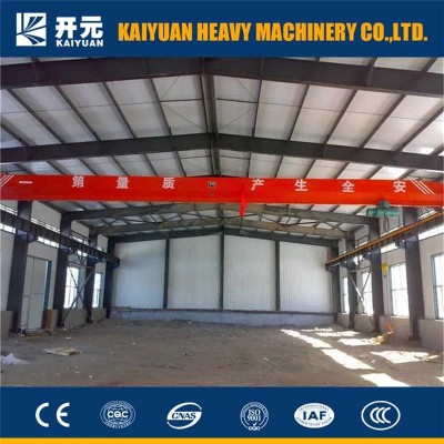 1 Ton Elecric Hoist Single Girder Overhead Crane for Users