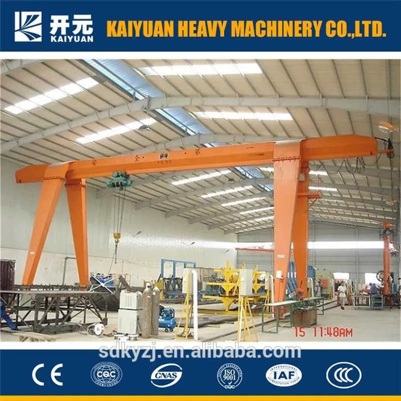 5, 10, 20, 30t Electric Traveling Hoist Type Gantry Crane