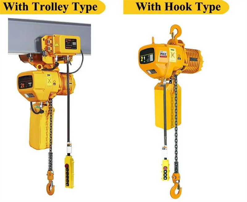 1 Ton 5 Ton Electric Chain Hoist 2 Ton Low Price 10 Ton Electric Chain Hoists