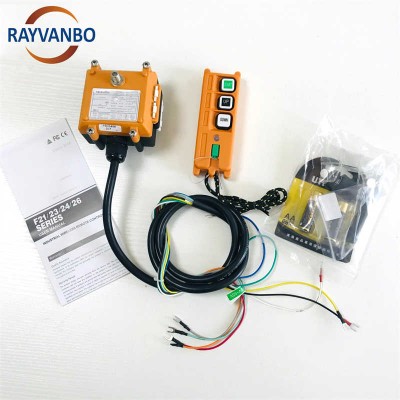 Wholesales F21-2D 2 Channels 2 Speed Crane Industrial Wireless Remote Control