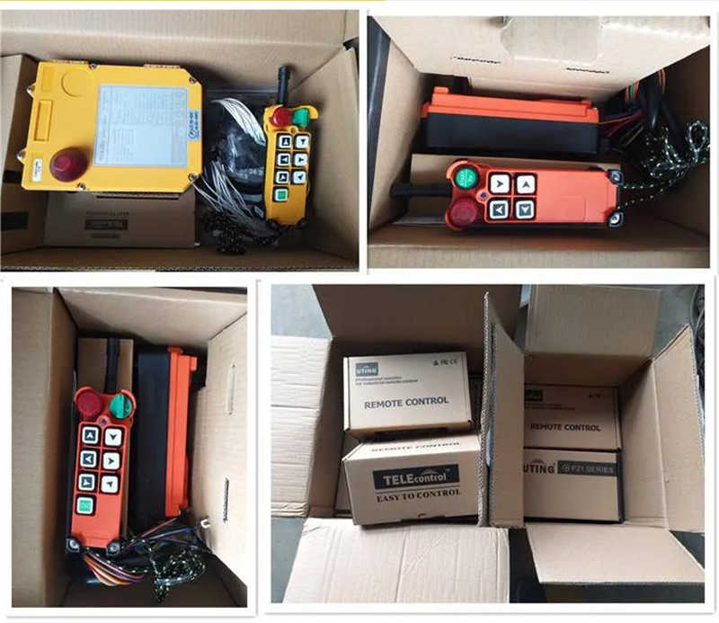 Wholesales F21-2D 2 Channels 2 Speed Crane Industrial Wireless Remote Control