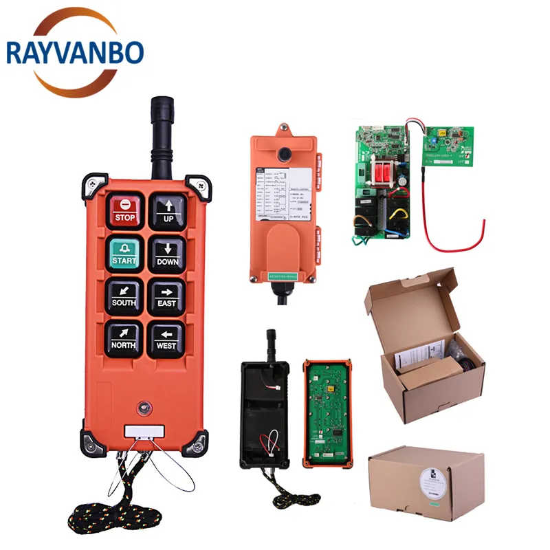 Cheap Universal Industrial Tail Crane Elevator Radio Remote Control Wireless