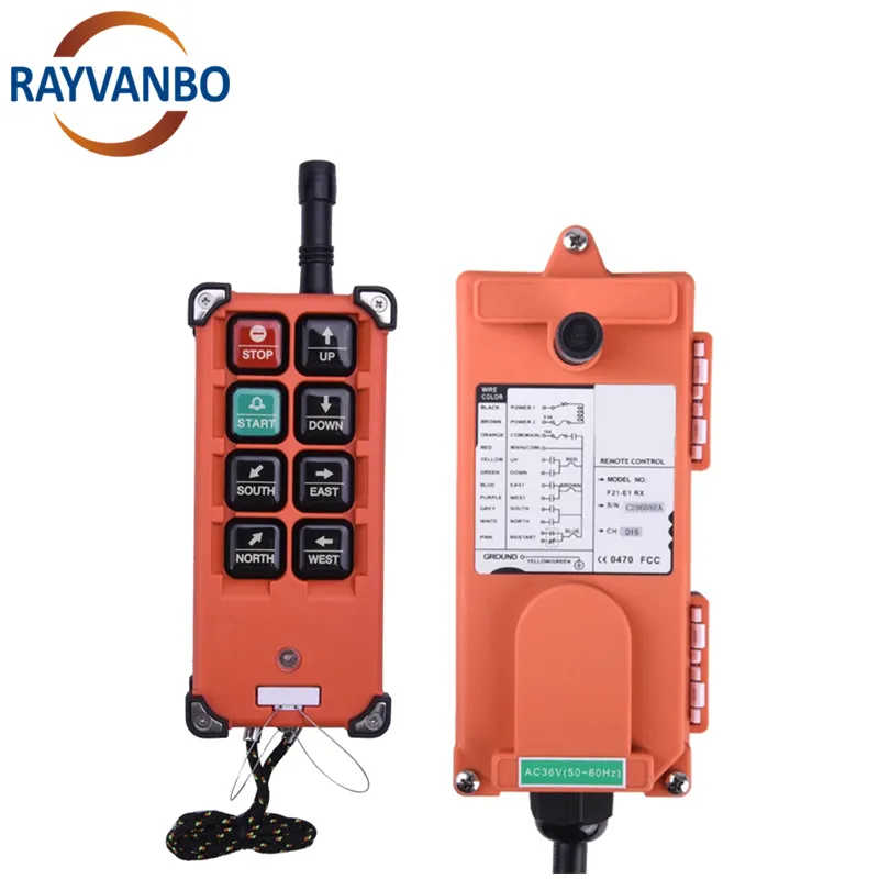 Cheap Universal Industrial Tail Crane Elevator Radio Remote Control Wireless