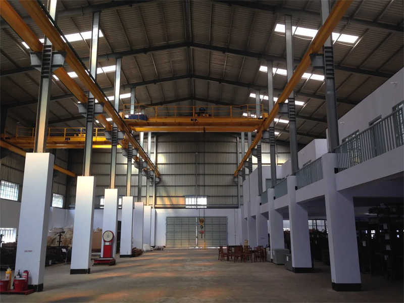 16ton Single Beam Overhead Crane with Electric Hoist