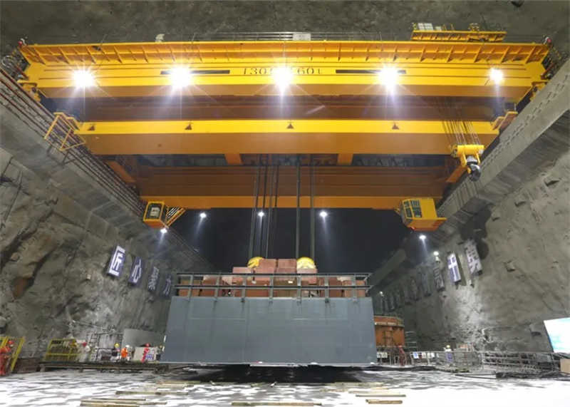 European Single Beam Overhead Bridge Crane with electric Winch