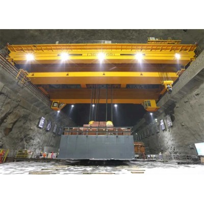 European Single Beam Overhead Bridge Crane with electric Winch