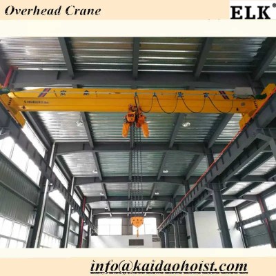 3ton Electric Single Girder Hanging Overhead Crane (LX)