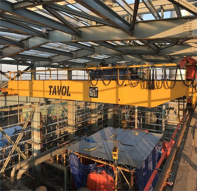 A5 Workshop 32/5 Ton Euro Style 50/5 Ton Double Girder Overhead Crane