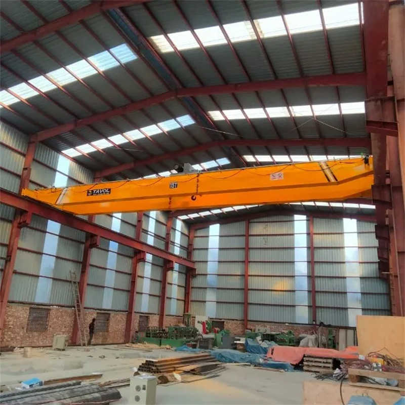 5 Ton 10 Ton 15 Ton Double Girder Overhead Crane for Machine Maintenance