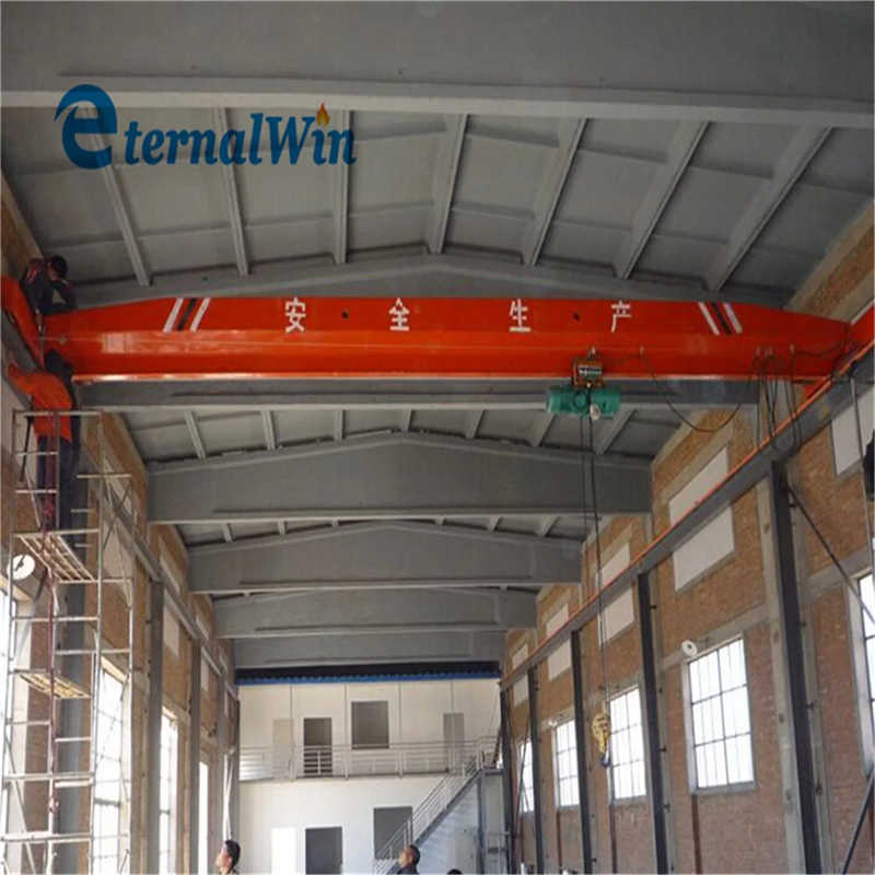 High Quality Single Girder Overhead Bridge Crane with Electric Hoist