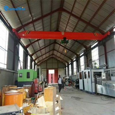 Factory Workshop Eot Single Double Girder Beam Overhead Crane