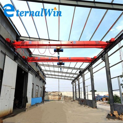 Power Electric Workshop Warehouse Single Girder Roof Overhead Crane