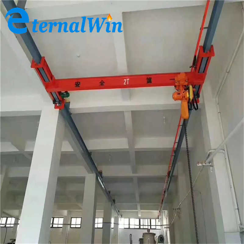 Power Electric Workshop Warehouse Single Girder Roof Overhead Crane