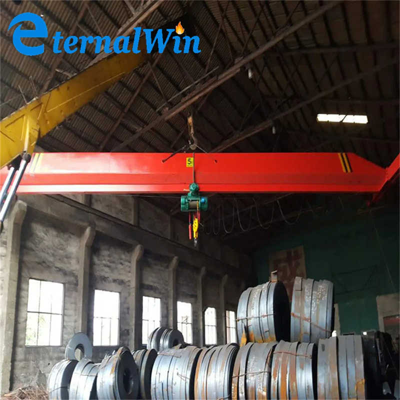 Power Electric Workshop Warehouse Single Girder Roof Overhead Crane