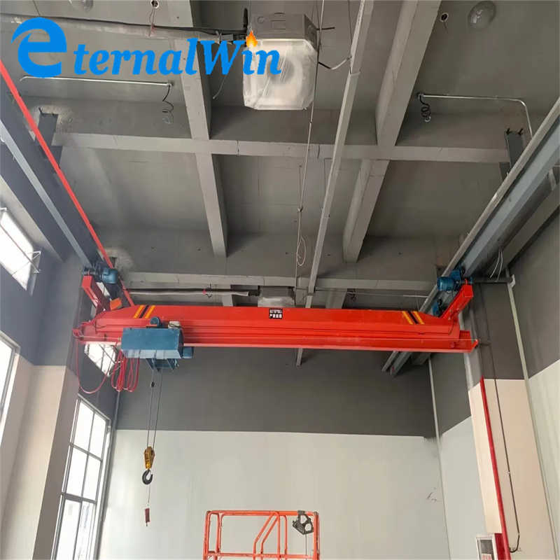 Large Span 1-20 Ton Single Girder Electric Overhead Crane for Lifting Equipment