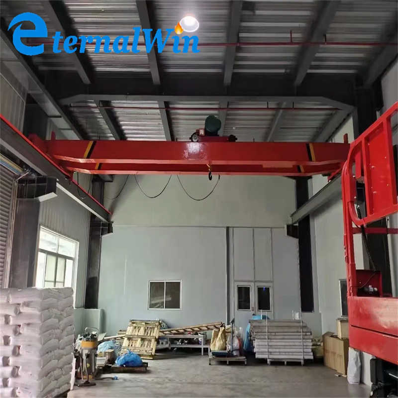 Large Span 1-20 Ton Single Girder Electric Overhead Crane for Lifting Equipment