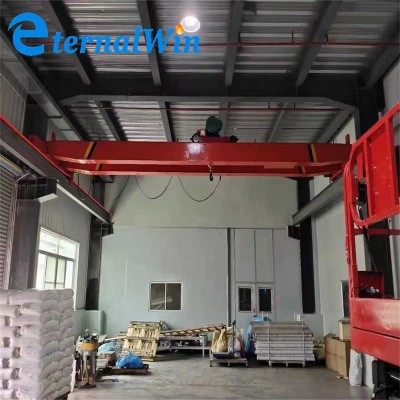 Large Span 1-20 Ton Single Girder Electric Overhead Crane for Lifting Equipment