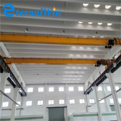 Stable Performance Monorail Movable Motor-Driven Single Girder Overhead Crane