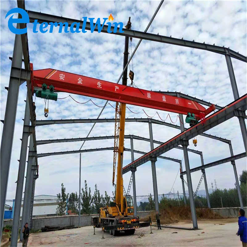 Light Duty High Lifting Height Low Headroom Single Girder Overhead Crane