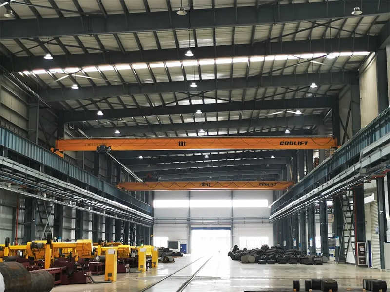 3.2-20t Single Girder Wire Rope Electric Hoist Traveling Overhead Crane