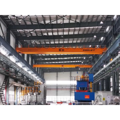 3.2-20t Single Girder Wire Rope Electric Hoist Traveling Overhead Crane