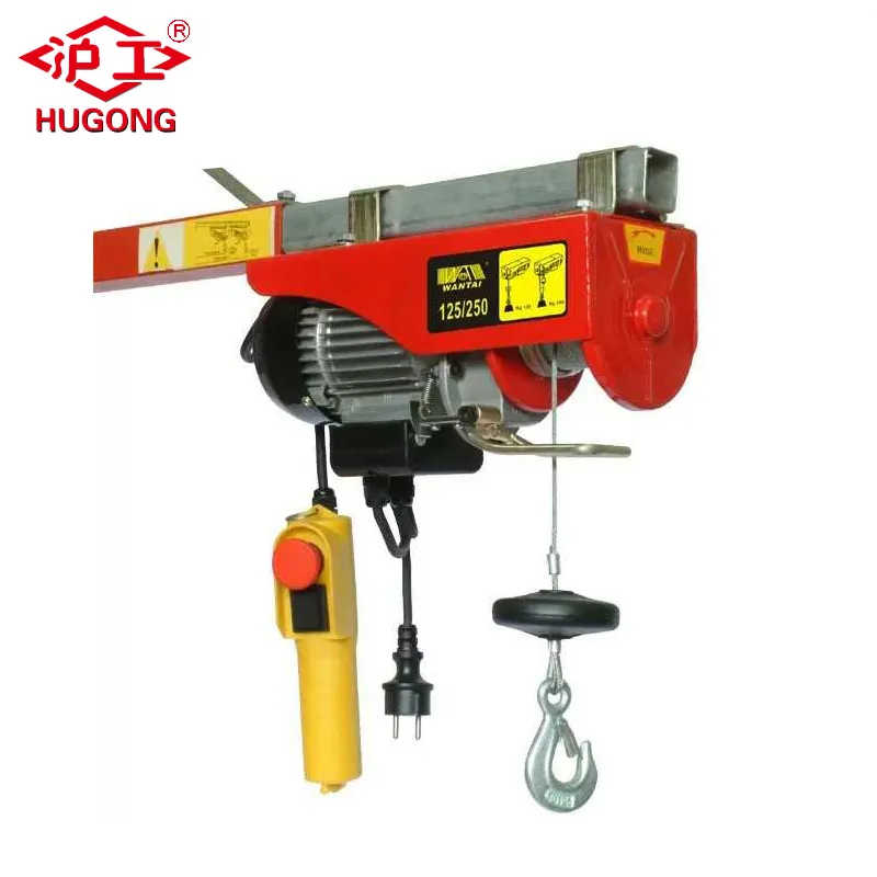 Mini Electric Wire Rope Hoist 200 Kg up to 1000kg