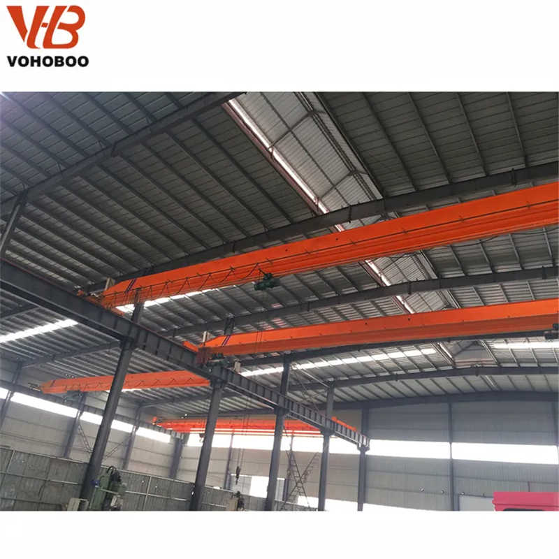 Workshop Warehouse CE ISO Certificate 10t 20t Single Girder Overhead Crane