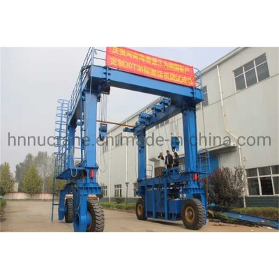 Nucrane Double Girder 45ton Mobile Port Container Gantry Crane Price