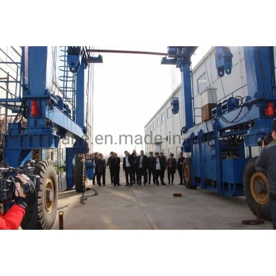 Nucrane Double Girder 45ton Mobile Port Container Gantry Crane Price