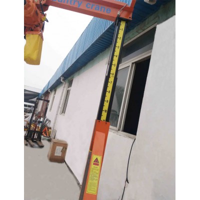 Manual Mobile Gantry Crane 500kg 1000kg 2000kg 5000kg