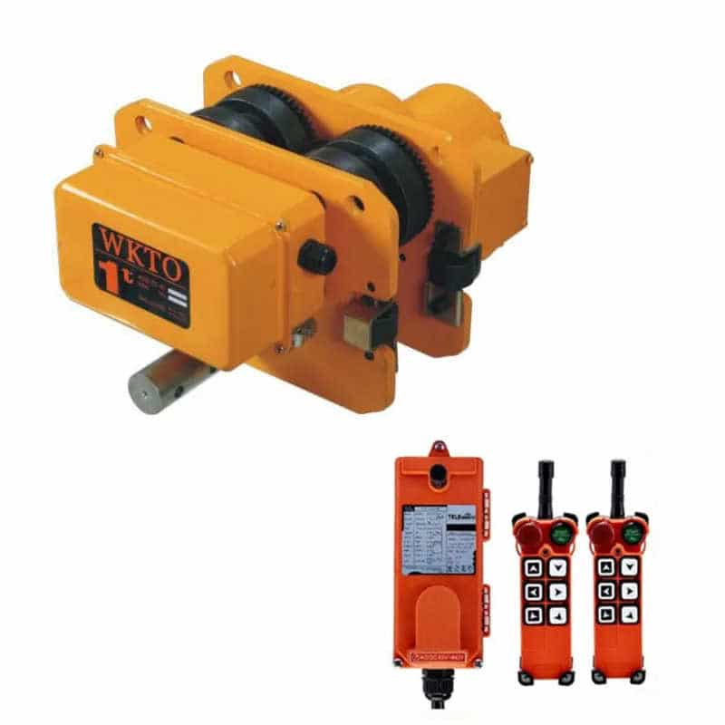 2ton Twin Hook Electric Chain Hoist with Trolley for Crane