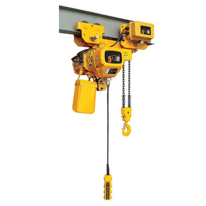 Chain Electric Hoist Hook Suspension Cable Trolley Chain Hoist