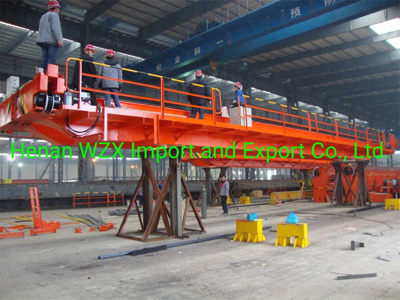 36ton Load Capacity Span 13.5m Double Girder Overhead Traveling Crane