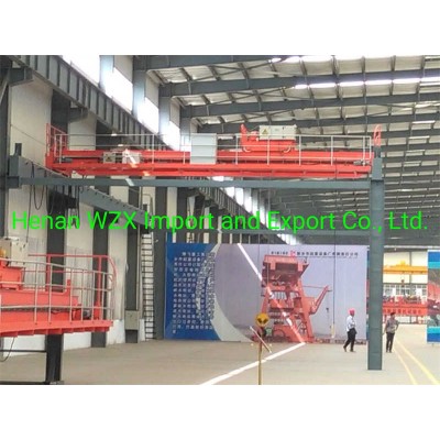 63/20ton Load Capacity 26m Span Double Girder Overhead Traveling Crane