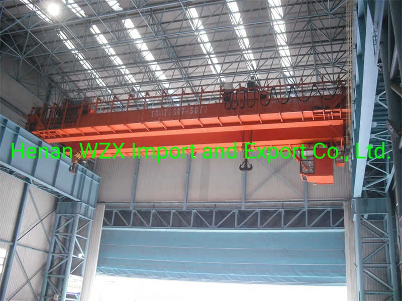 30ton Swl State-of-The-Art Design Double Girder Overhead Traveling Crane