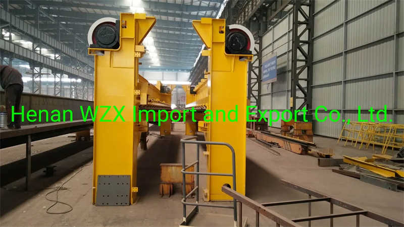 45ton Work Load 25m Span Fem Standard Double Girder Overhead Bridge Crane