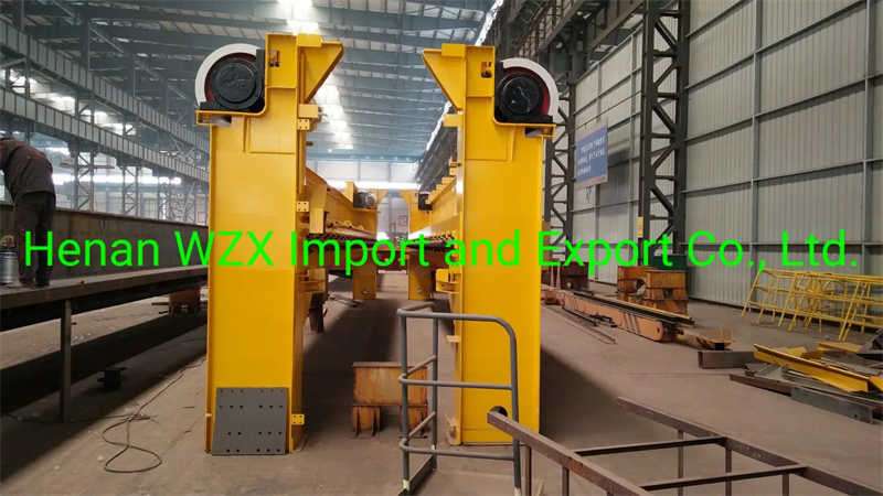 100ton Load Capacity Fem Standard Double Girder Overhead Traveling Crane