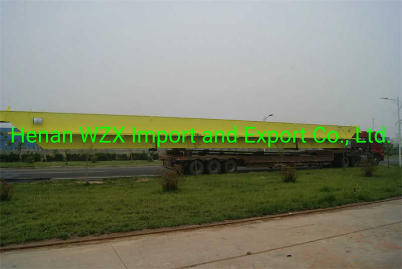 100ton Load Capacity Fem Standard Double Girder Overhead Traveling Crane